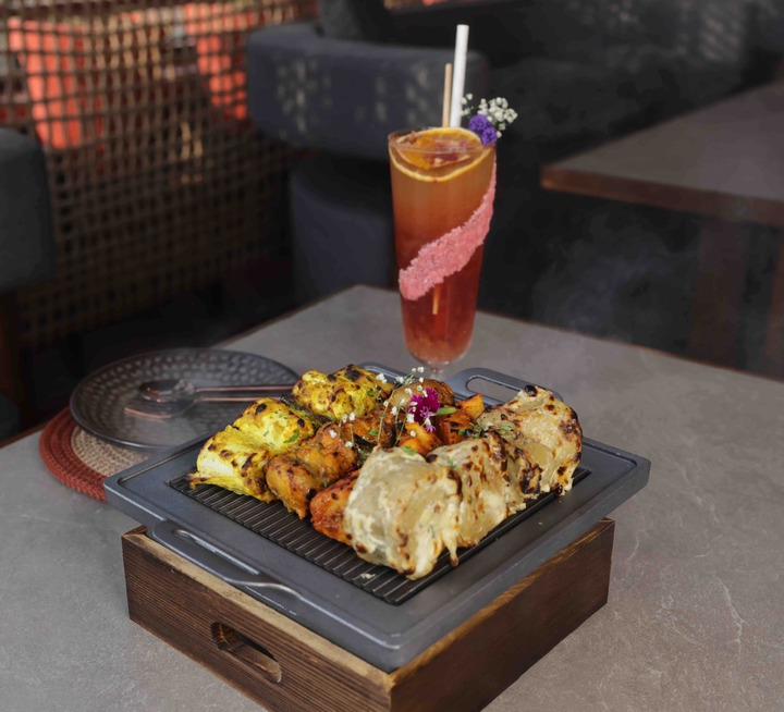 Charcoal Symphony: Tandoori Vegs